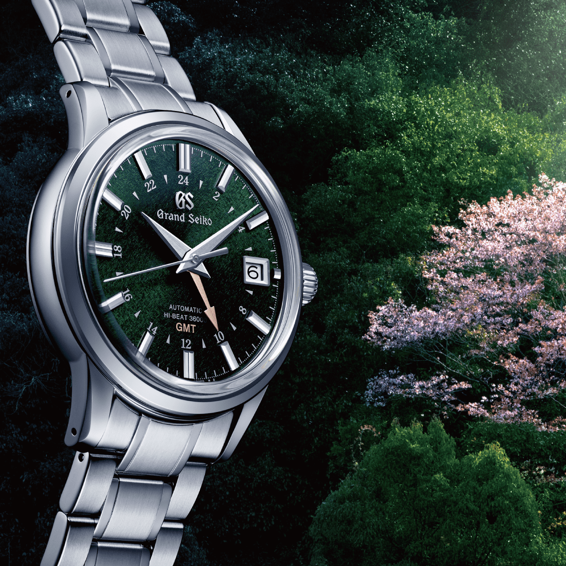 Grand Seiko Elegance Mechanical Seasons Spring Watch