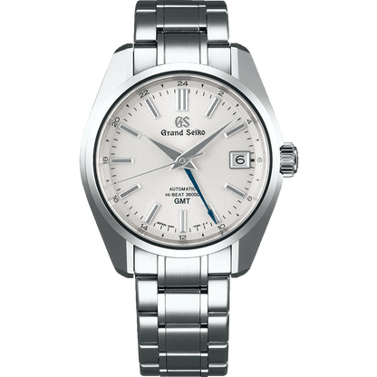 Grand Seiko Heritage SBGJ201 Men's Hi-Beat GMT Stainless Steel Watch